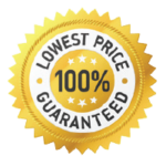 100% Lowest Price Guaranteed Logo