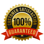 100% Customer Satisfaction Guaranteed Logo