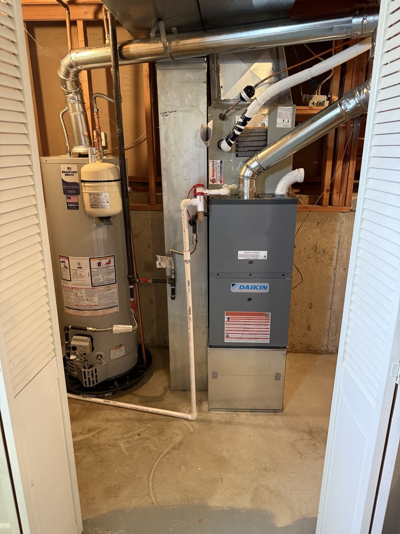 Daikin furnace installed by Apple Aire in a Northglenn home